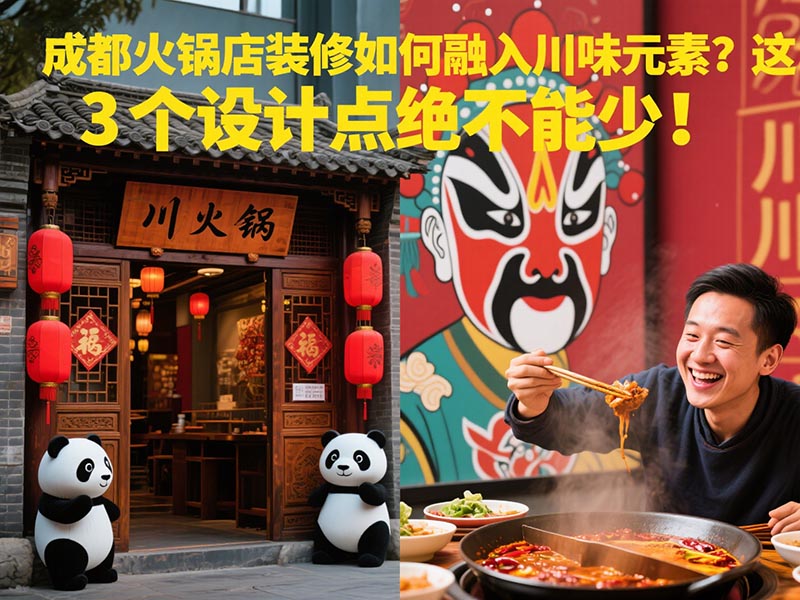 成都火鍋店裝修如何融入川味元素？這 3 個(gè)設(shè)計(jì)點(diǎn)絕不能少！